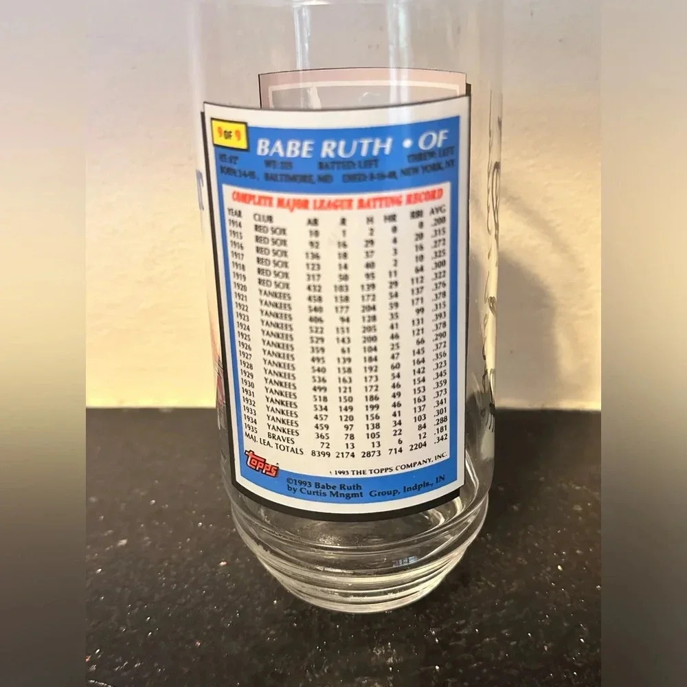 Babe Ruth McDonald’s Collectors Cup 1993 - Picture 4 of 6